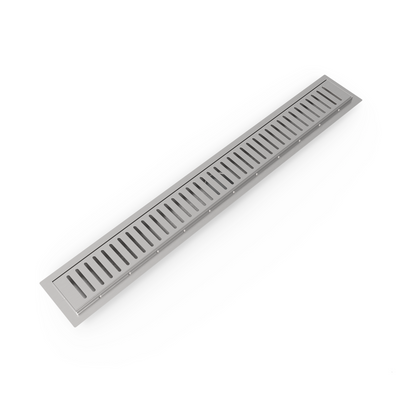 BELLA VISTA ZENON MT-PATTERN SHOWER GRATE STAINLESS STEEL (AVAILABLE IN MULTIPLE SIZES)
