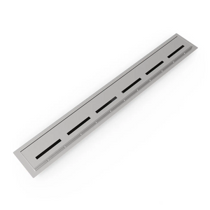 BELLA VISTA ZENON SLT-PATTERN SHOWER GRATE STAINLESS STEEL (AVAILABLE IN MULTIPLE SIZES)