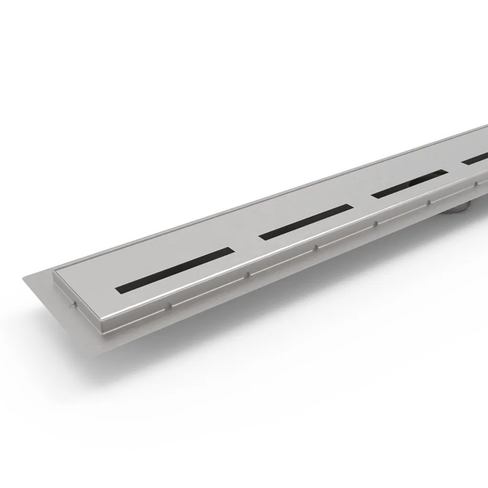 BELLA VISTA ZENON SLT-PATTERN SHOWER GRATE STAINLESS STEEL (AVAILABLE IN MULTIPLE SIZES)