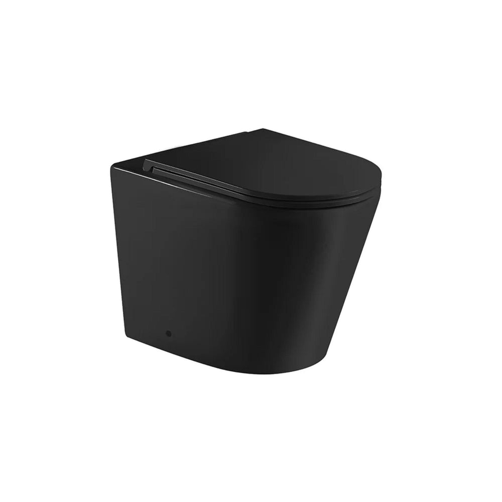 MERCIO BERLIN99 QUIET FLUSH WALL FACED FLOOR PAN MATTE BLACK