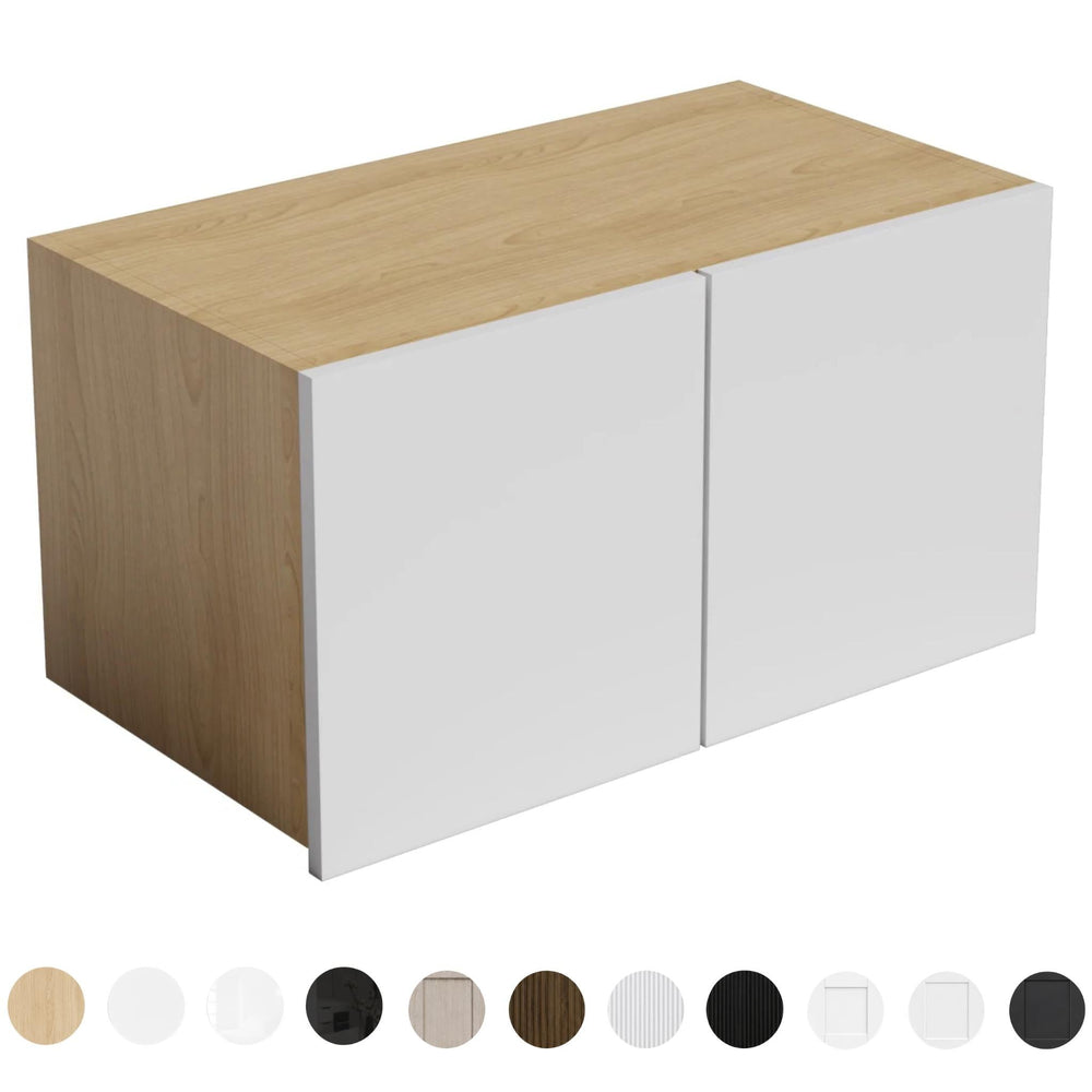 VITO CUSTOM FRIDGE DOUBLE DOOR KITCHEN WALL CABINET ONLY (MULTIPLE SIZES AVAILABLE)