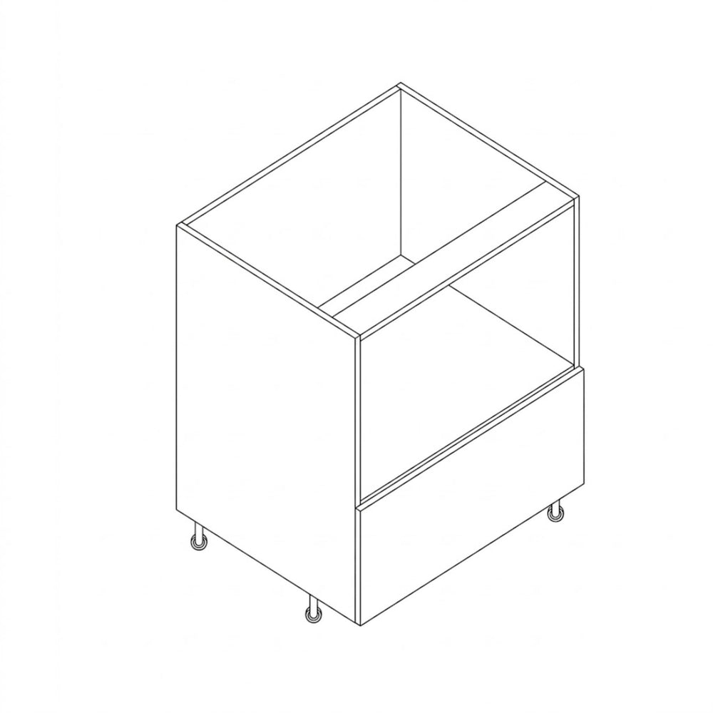 VITO CUSTOM FLOOR STANDING KITCHEN MICROWAVE CABINET 600MM