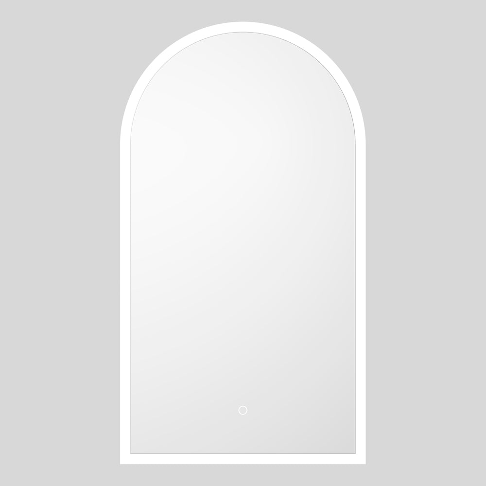 INFINITY BIANCO LED MIRROR 3 COLOUR LIGHTS WITH TOUCH SENSOR SWITCH 500X900MM