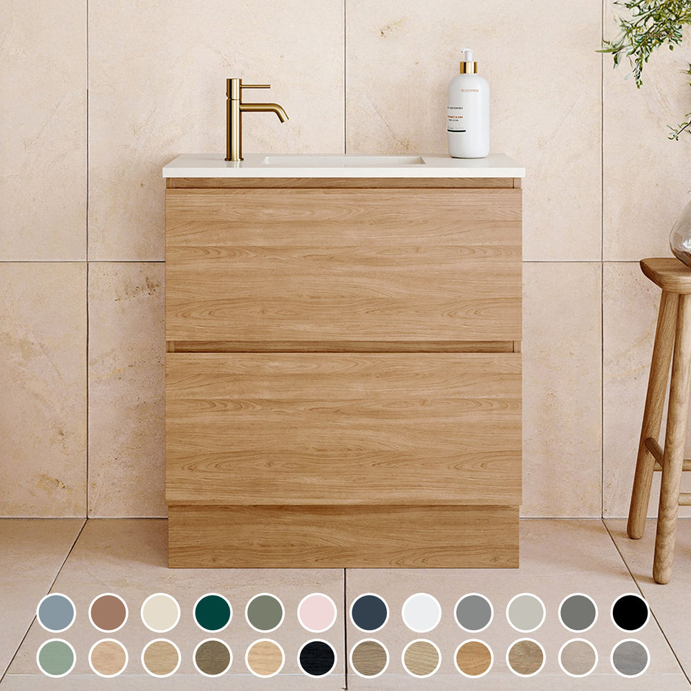 TIMBERLINE BILLIE SPACE SAVING CUSTOM FLOOR STANDING VANITY (ALL SIZING)