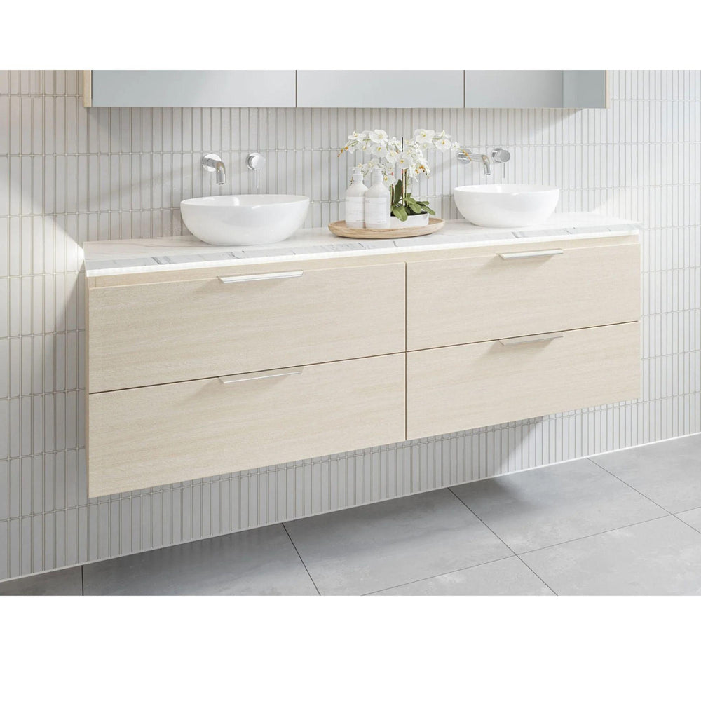 TIMBERLINE BILLIE SPACE SAVING CUSTOM WALL HUNG VANITY (ALL SIZING)