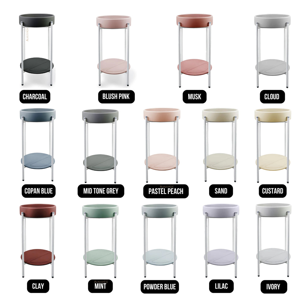 NOOD CO BOWL BASIN WITH STAND LILAC 400MM