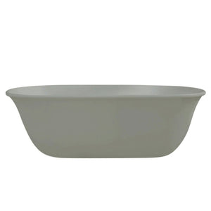 TURNER HASTINGS BLANCHE TITANCAST FREESTANDING NON OVERFLOW BATHTUB INDUSTRIAL GREY 1620MM