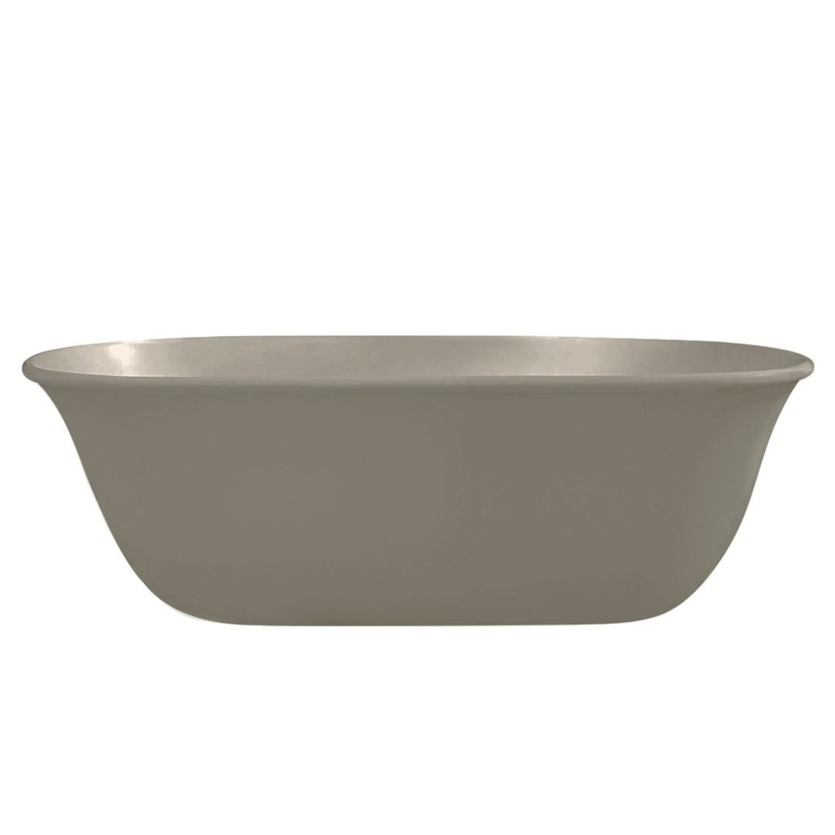TURNER HASTINGS BLANCHE TITANCAST FREESTANDING NON OVERFLOW BATHTUB LIGHT FAWN 1620MM
