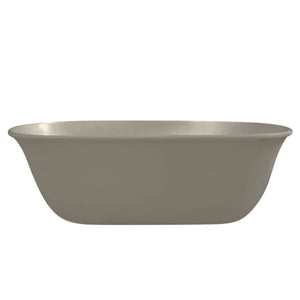 TURNER HASTINGS BLANCHE TITANCAST FREESTANDING NON OVERFLOW BATHTUB LIGHT FAWN 1620MM