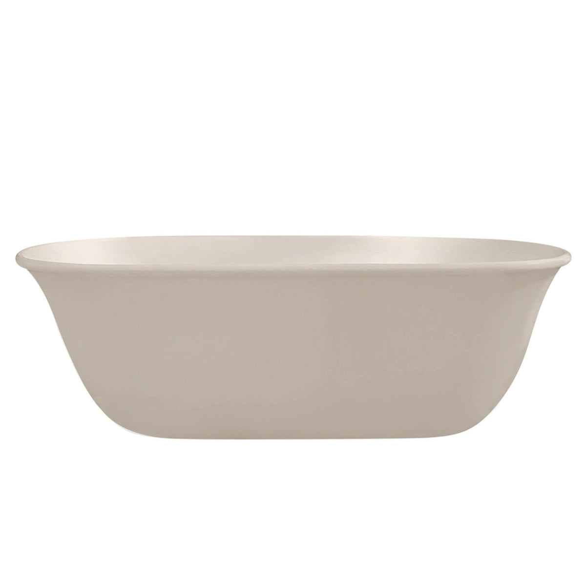 TURNER HASTINGS BLANCHE TITANCAST FREESTANDING NON OVERFLOW BATHTUB NATURAL LINEN 1620MM