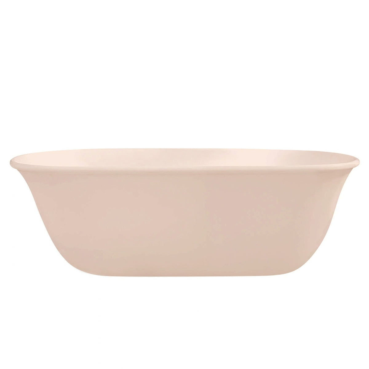 TURNER HASTINGS BLANCHE TITANCAST FREESTANDING NON OVERFLOW BATHTUB SOFT PEACH 1620MM