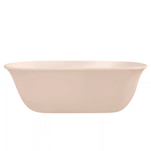 TURNER HASTINGS BLANCHE TITANCAST FREESTANDING NON OVERFLOW BATHTUB SOFT PEACH 1620MM