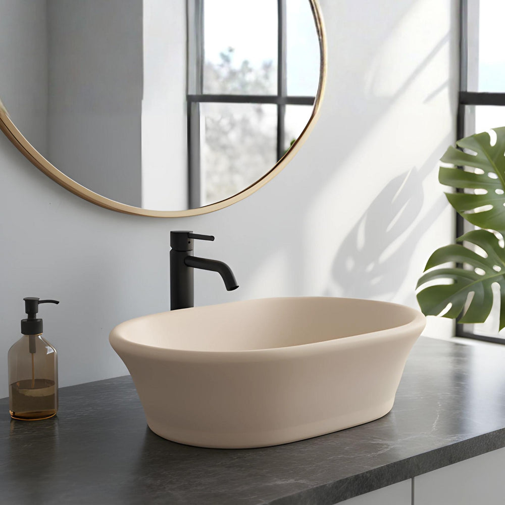 TURNER HASTINGS CAMBRIDGE TITANCAST HANDCRAFTED ABOVE COUNTER BASIN SPECIAL FINISH 535MM