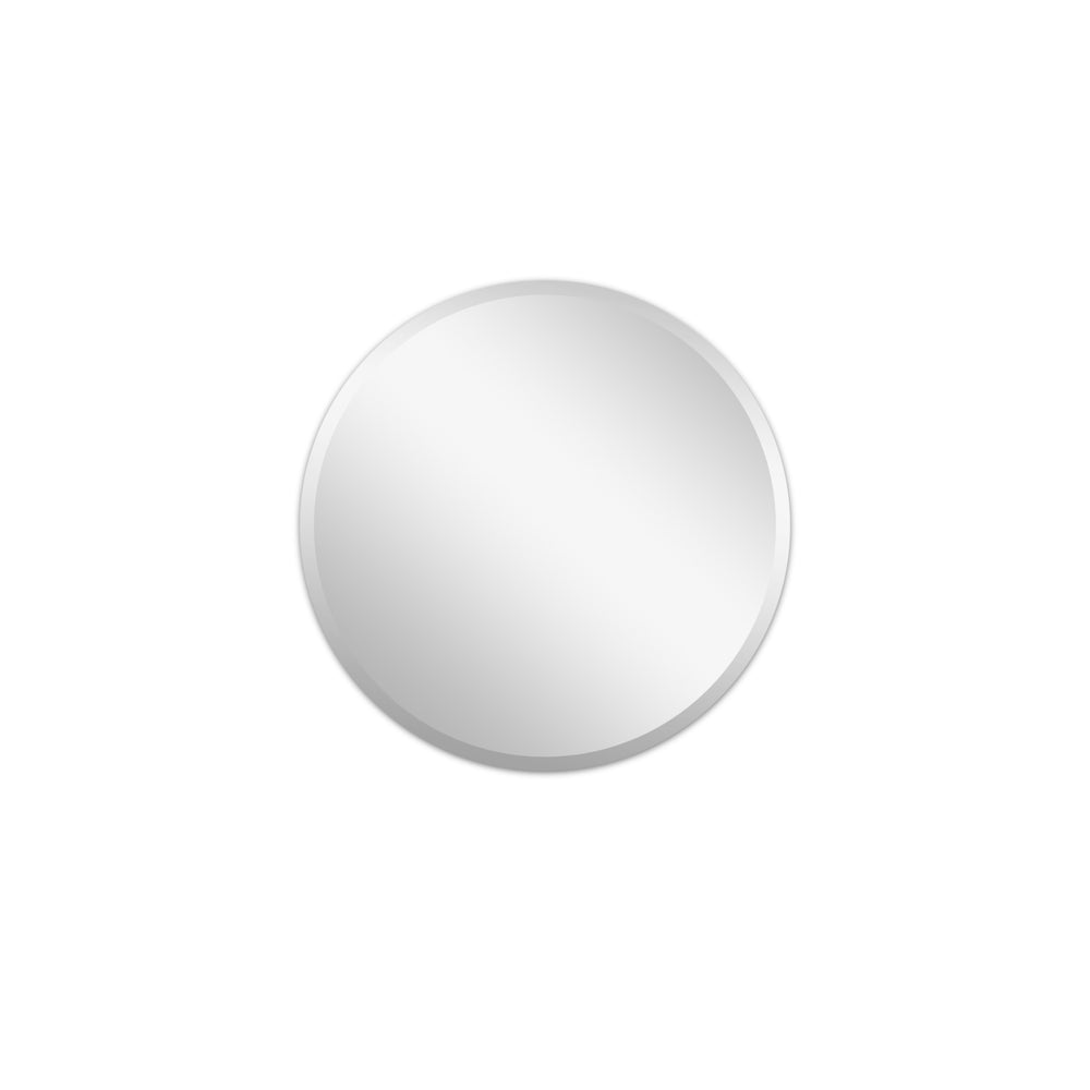 POSEDION LUNA ROUND FRAMELESS BEVEL EDGE PLAIN MIRROR 600X600MM
