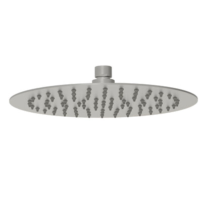 IKON DOVA SHOWER HEAD 250MM BRUSHED NICKEL