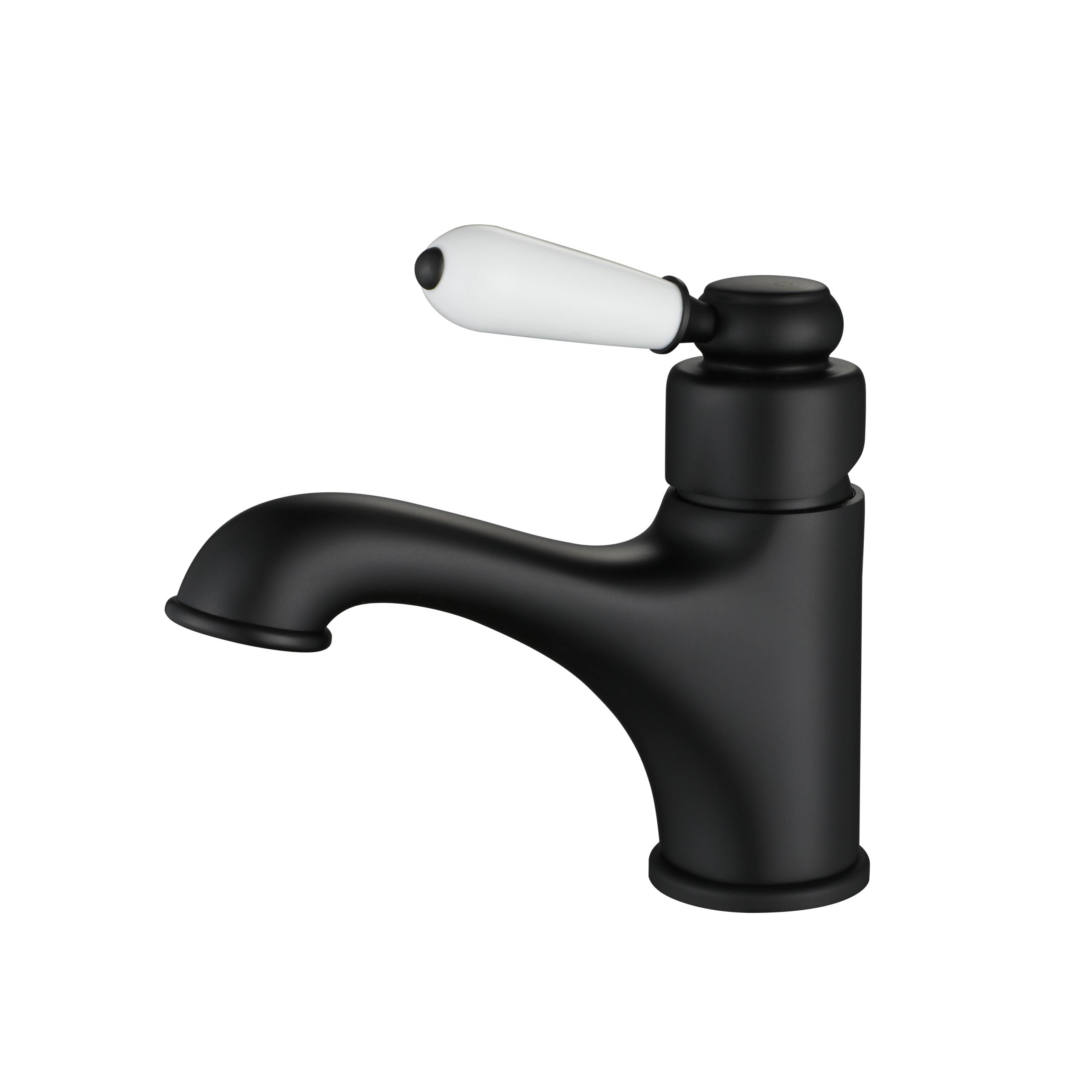 MODERN NATIONAL BORDEAUX BASIN MIXER ⁠⁠129MM MATTE BLACK