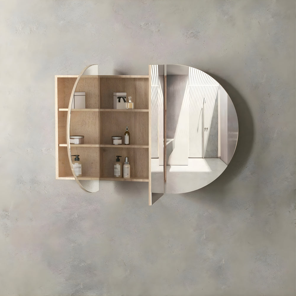 OTTI BONDI SHAVING CABINET NATURAL OAK 1500X900MM