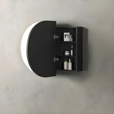 OTTI BONDI SHAVING CABINET BLACK OAK 900X600MM