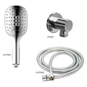 JOHNSON SUISSE LIFE ASSIST 3 FUNCTION GRAB RAIL SHOWER SET 900MM CHROME