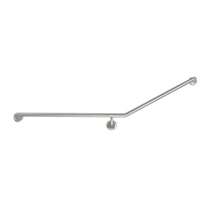 JOHNSON SUISSE ANGLED GRAB RAIL 850MM STAINLESS STEEL (AVAILABLE IN LEFT AND RIGHT HAND RAIL)