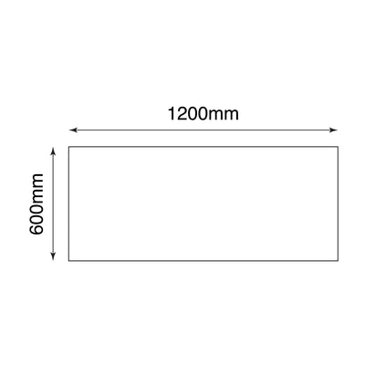 ELITE IMPORTERS BRACCA DARK GREY LAPPATO 600X1200MM RECTANGULAR TILE (PER BOX)