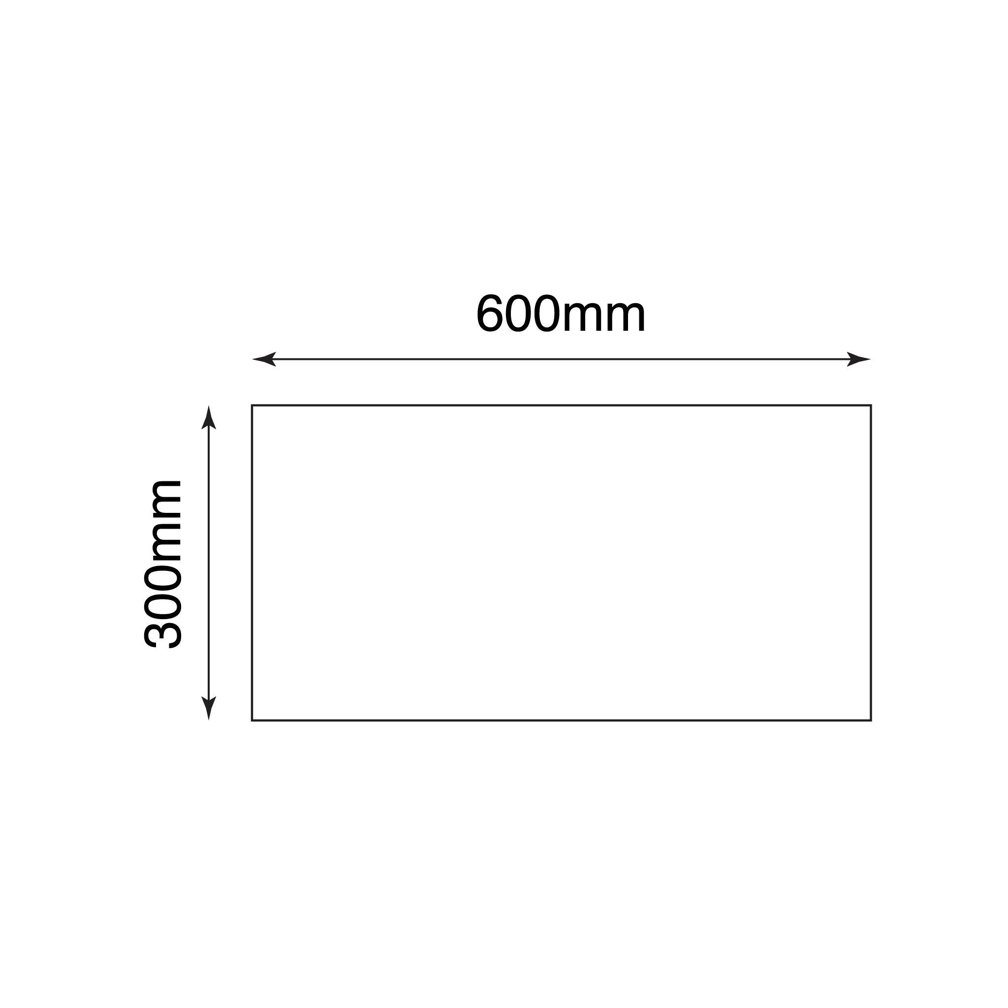 ELITE BRESCIA LIGHT GREY MATTE 300X600MM RECTANGULAR TILE (PER BOX)