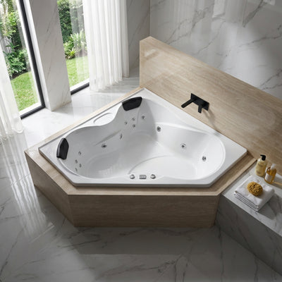 BROADWAY ALCAZAR SPA BATHTUB WHITE 1510MM WITH 16-JETS