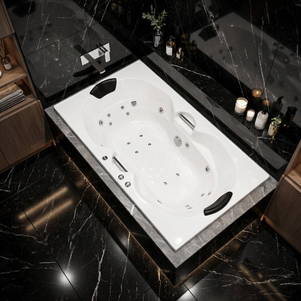 BROADWAY ANDORRA SPA BATHTUB WHITE 1790MM WITH JET