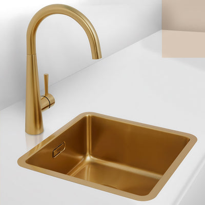 SCHOCK BS SINGLE BOWL BAR SINK EUREKA GOLD 360MM