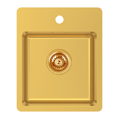 SCHOCK BS SINGLE BOWL BAR SINK WITH TAP LANDING EUREKA GOLD 370MM