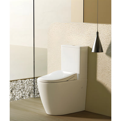 LAFEME THEA LUXURY VEGA RIMLESS BACK TO WALL TORNADO SMART TOILET W/ AUTOLID WHITE