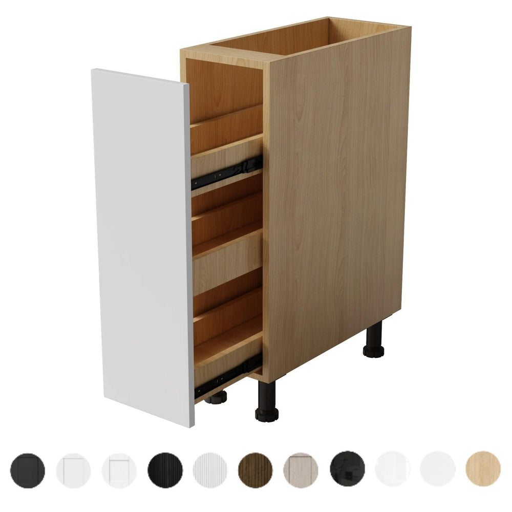 VITO CUSTOM SPICE RACK FLOOR STANDING KITCHEN CABINET (AVAILABLE IN 200MM AND 250MM)