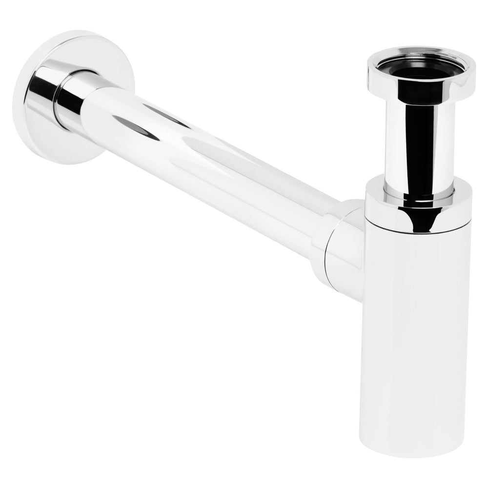 JOHNSON SUISSE VENEZIA BOTTLE TRAP 330MM CHROME