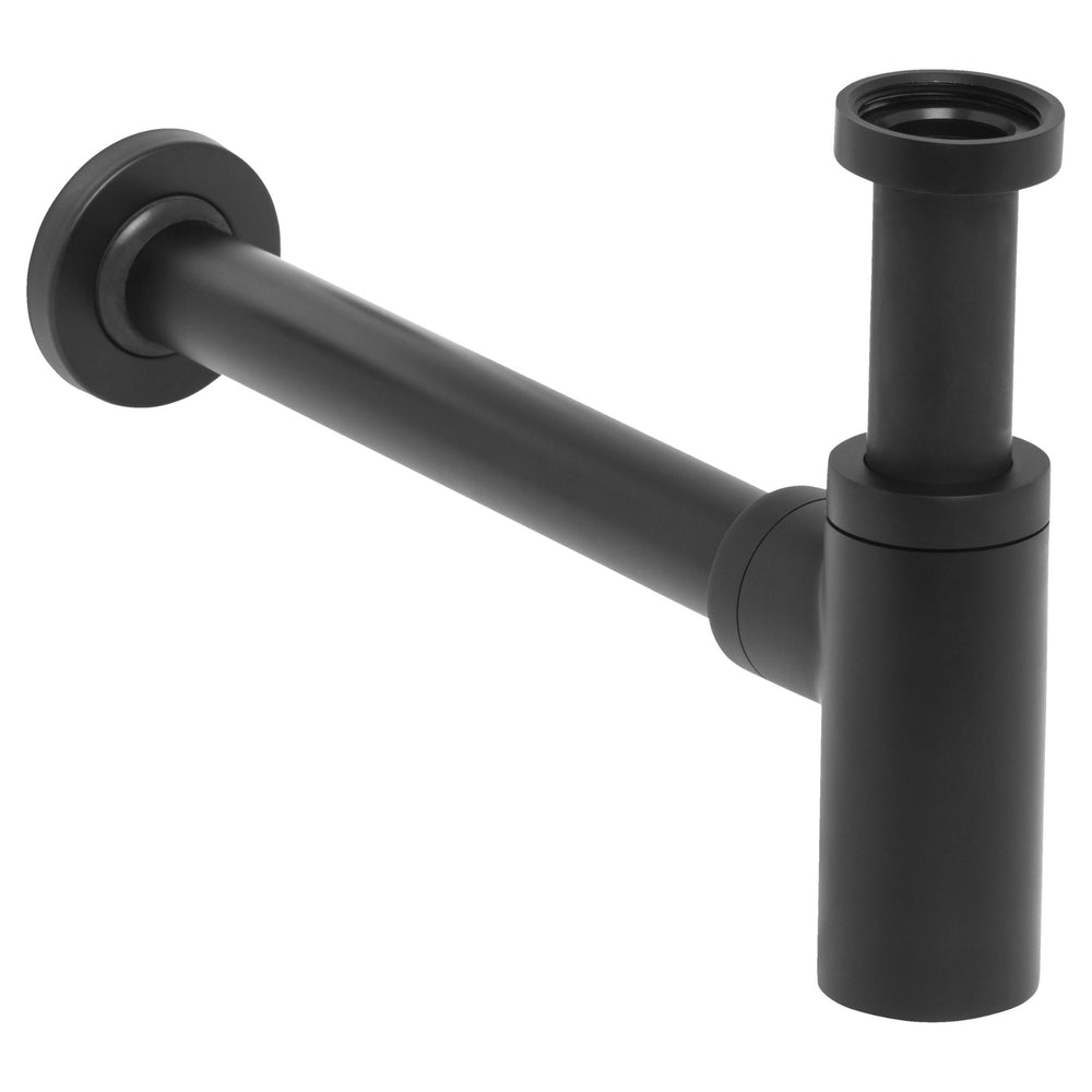 JOHNSON SUISSE VENEZIA BOTTLE TRAP 330MM MATTE BLACK