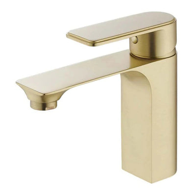 TAPART BATEAU BASIN MIXER 153MM BRUSHED GOLD