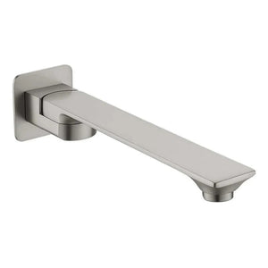 TAPART BATEAU SWIVEL BATH OUTLET 254MM BRUSHED NICKEL