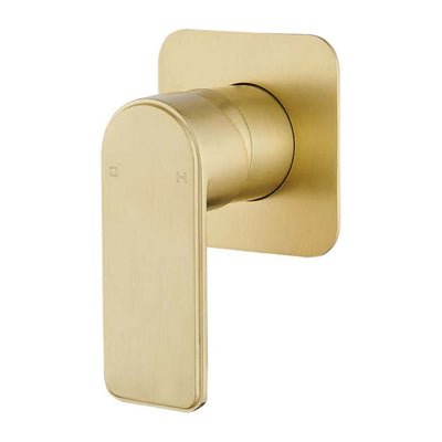 TAPART BATEAU WALL MIXER BRUSHED GOLD