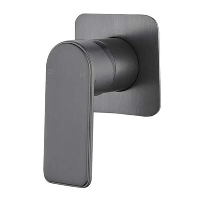 TAPART BATEAU LEAD FREE WALL MIXER BRUSHED GUN METAL