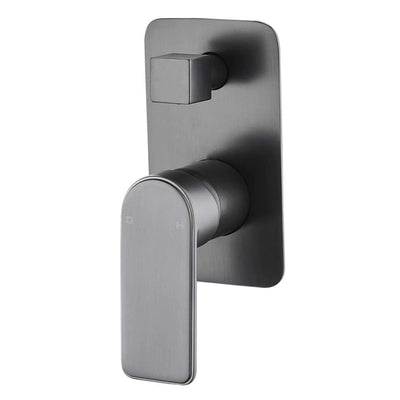 TAPART BATEAU WALL MIXER WITH DIVERTER BRUSHED GUN METAL