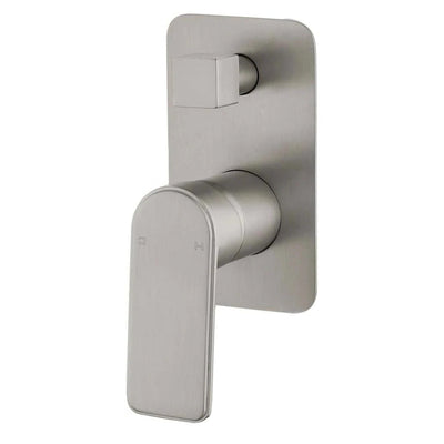 TAPART BATEAU WALL MIXER WITH DIVERTER BRUSHED NICKEL