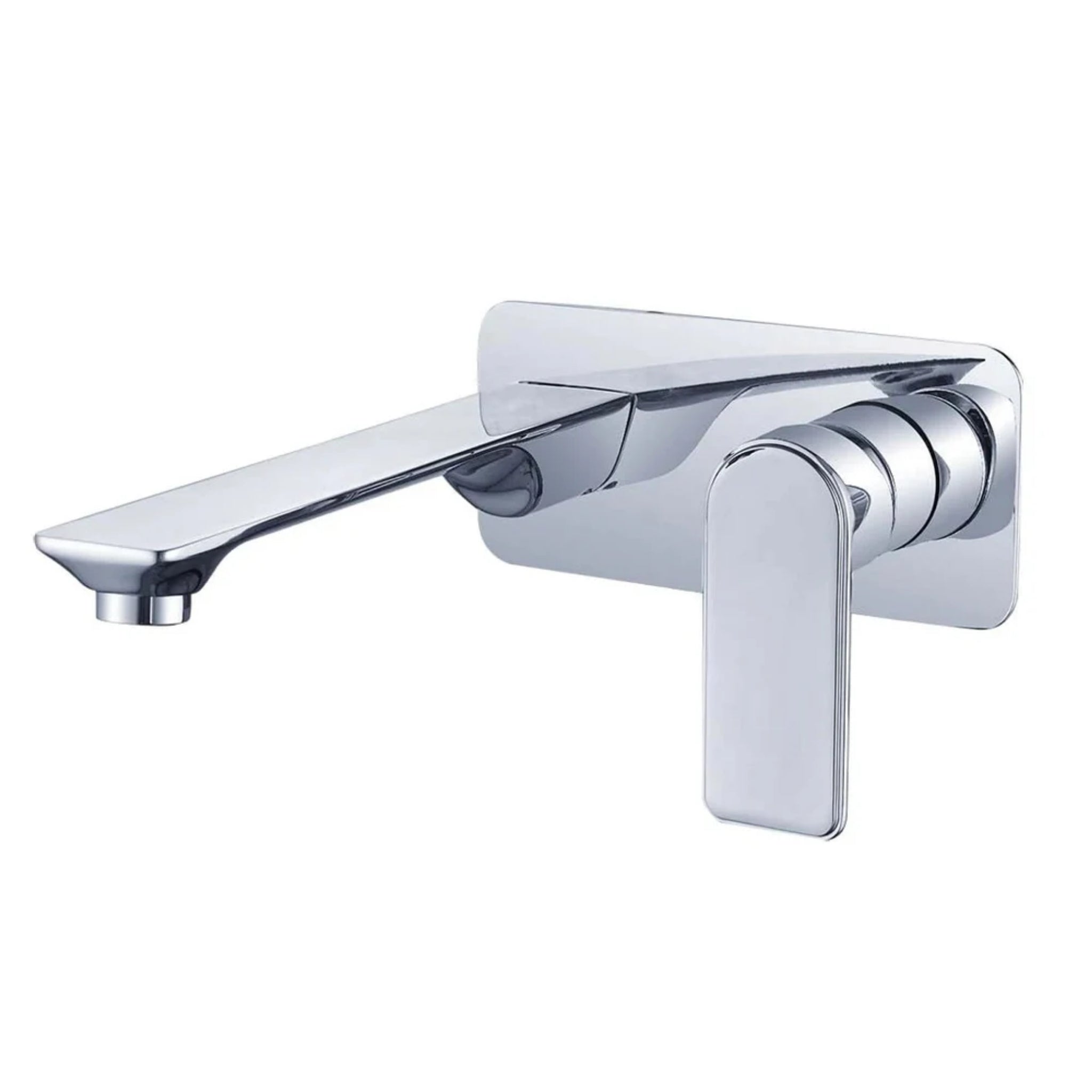 TAPART BATEAU WALL MIXER WITH OUTLET 180MM CHROME
