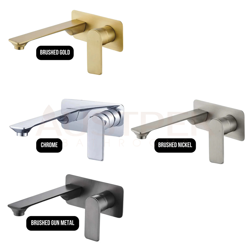 TAPART BATEAU WALL MIXER WITH OUTLET BRUSHED NICKEL