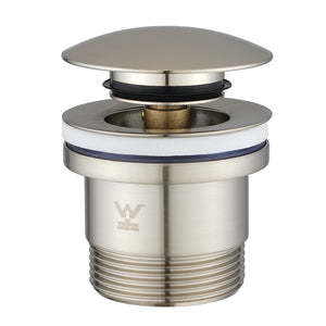 AQUAPERLA UNIVERSAL POP UP WASTE BRUSHED NICKEL