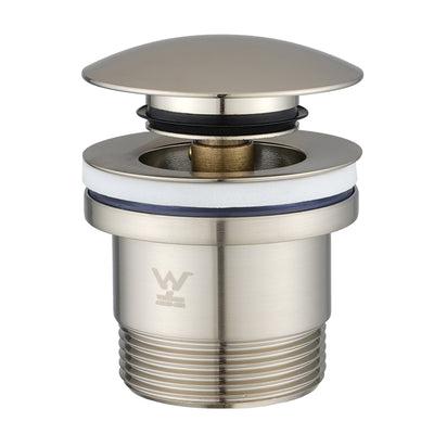 AQUAPERLA UNIVERSAL POP UP WASTE BRUSHED NICKEL