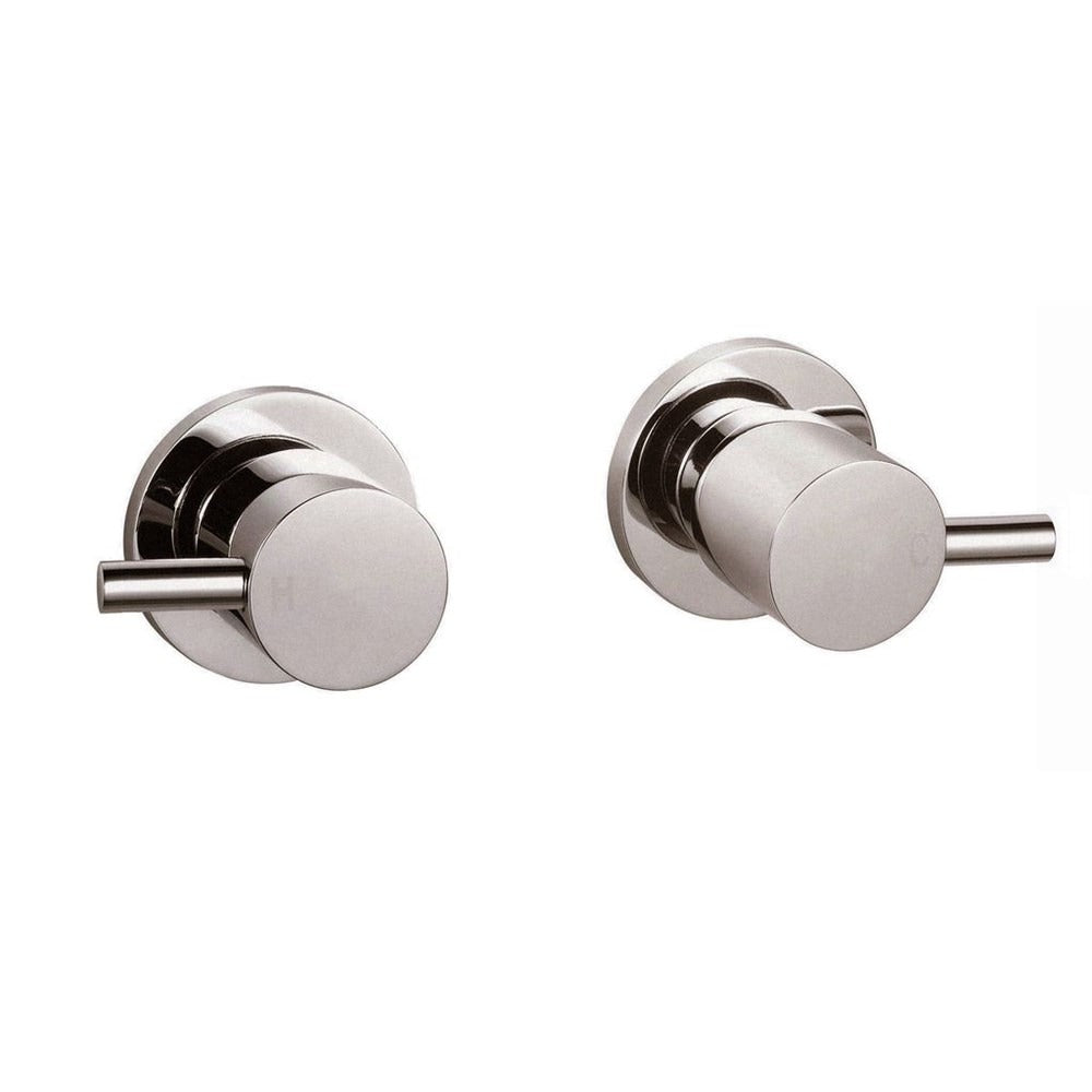 AQUAPERLA WALL TAP BRUSHED NICKEL