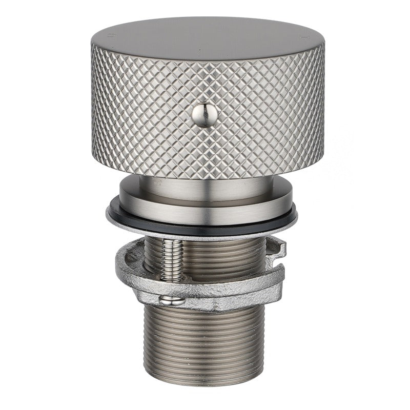 AQUAPERLA MOON SWIVEL BASIN MIXER 360MM BRUSHED NICKEL