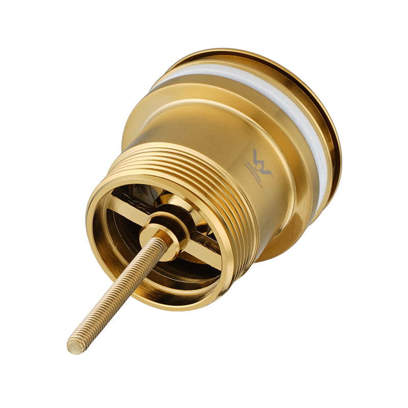 AQUAPERLA UNIVERSAL POP UP WASTE BRUSHED BRASS