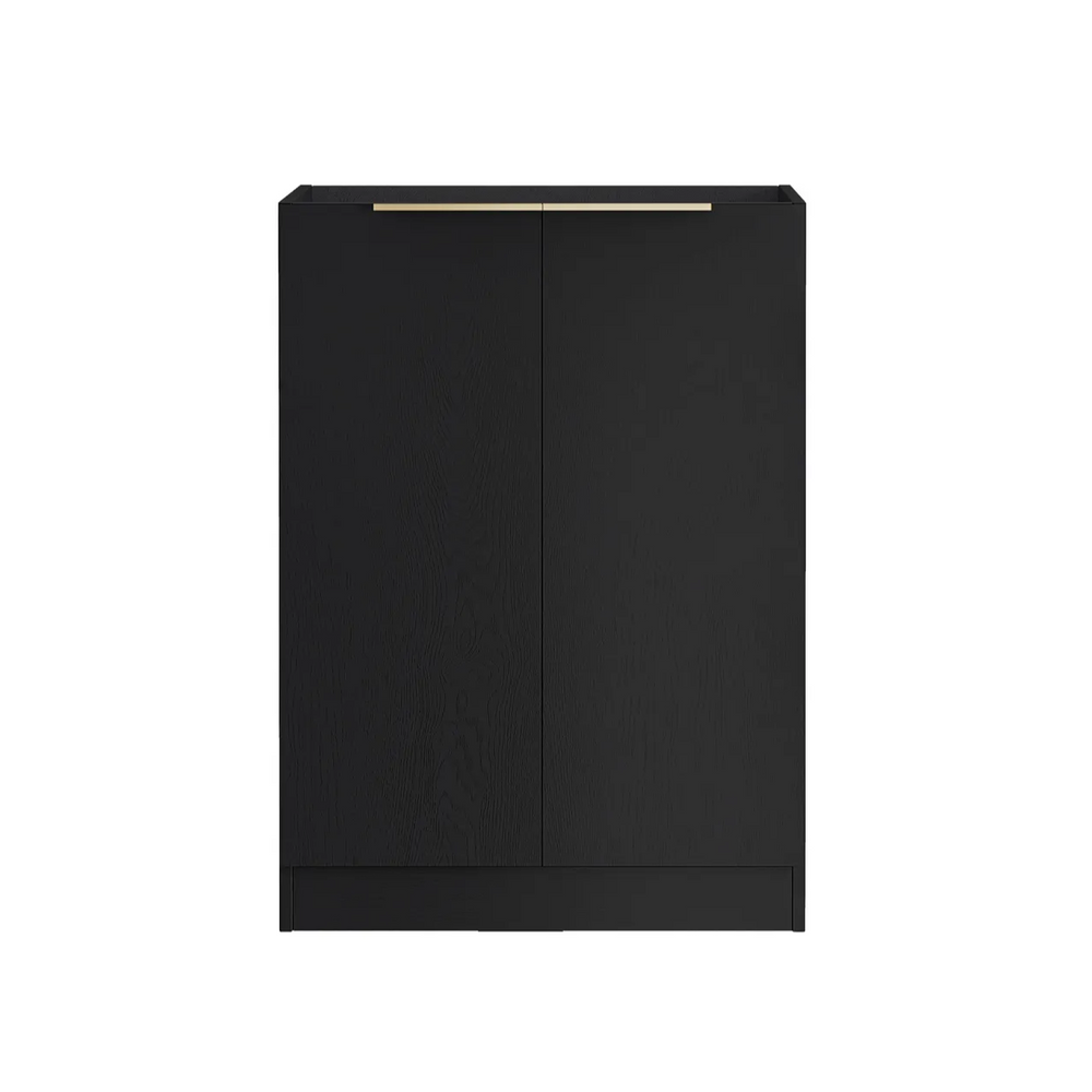 OTTI BYRON BLACK OAK 630MM BASE LAUNDRY CABINET