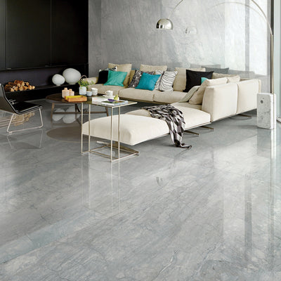 EVERSTONE MEGASLIM BARDIGLIO 3200X1600MM RECTANGULAR THIN SLAB (PER SLAB)