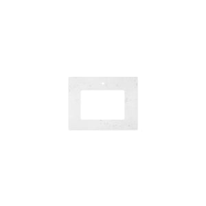 FIENZA BIANCO MARBLE SILICA FREE RECTANGULAR DEPTH STONE BENCHTOP WITH SINGLE UNDERMOUNT BASIN HOLE & TAP HOLE (AVAILABLE IN 600MM, 750MM, 900MM, 1200MM, 1500MM AND 1800MM)
